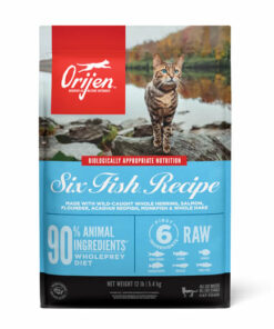Orijen Six Fish Recipe para gatos