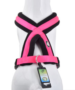 mascan arnes cruzado fucsia