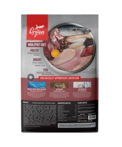 saco Orijen Small Breed con caracteristicas e ingredientes