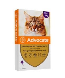 Advocate Antiparasitario para Gatos 4 a 8kg