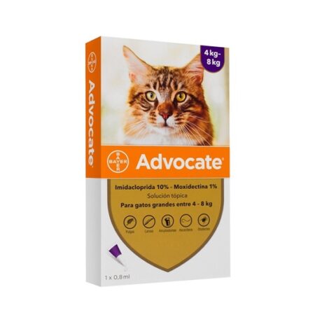 Advocate Antiparasitario para Gatos 4 a 8kg