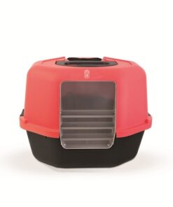 Baño sanitario esquinero para gatos