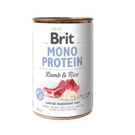 Brit Care Lata Mono Protein Cordero y Arroz