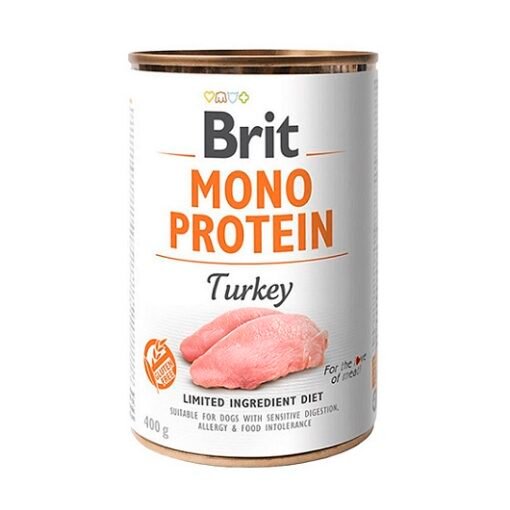 Brit Care Lata Mono Protein Pavo