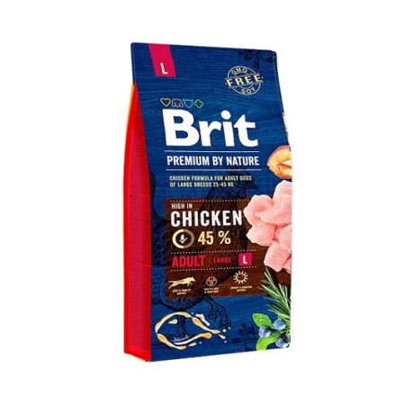 Brit Premium By Nature - Adulto Razas Grandes - 15kg