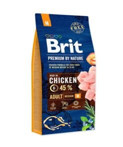 Brit Premium by Nature - Adulto Razas Medianas - 15kg