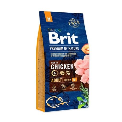 Brit Premium by Nature - Adulto Razas Medianas - 15kg