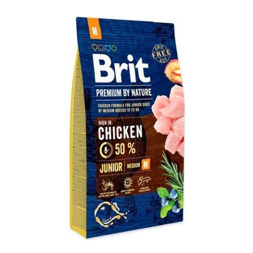 Brit Premium by Nature - Cachorro Razas Medianas