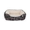 Dreamwell Cama Rectangular Negro - Dogit