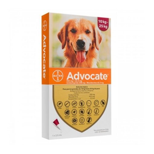 advocate perro 10 a 25kg