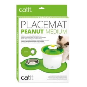 Alfombrilla protectora con plato - Cat it Verde