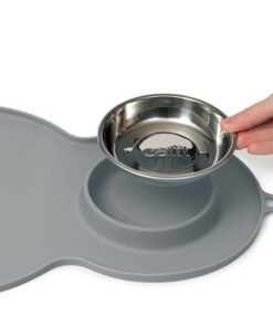 Alternative view of Alfombrilla protectora con plato - Cat it Gris