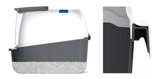 Baño sanitario para gatos - Catit Celeste - Imagen 2