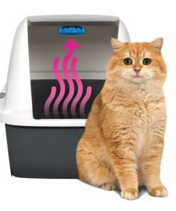 Alternative view of Baño sanitario para gatos Magic Blue - Catit