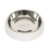 Comedero con bordes bajos - Catit Blanco