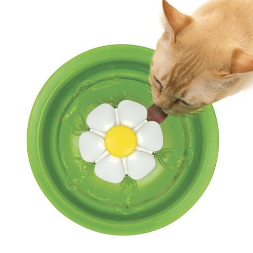 Fuente bebedera Flor con Alfombrilla y Plato - Imagen 5