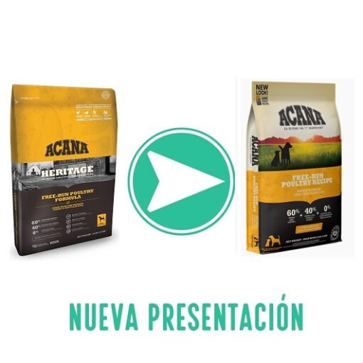 nueva presentacion acana free run poultry