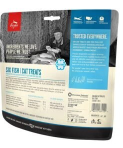 Alternative view of Orijen Six Fish premios para gato 35g