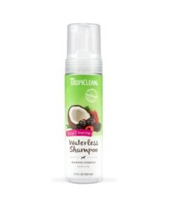 europet tropiclean shampoo en seco