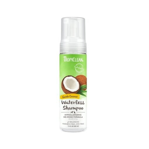 tropiclean shampoo en seco europet