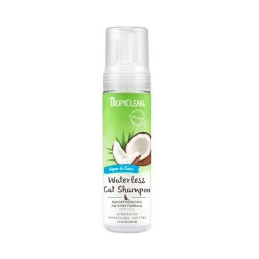 tropiclean shampoo reduccion caspa en seco