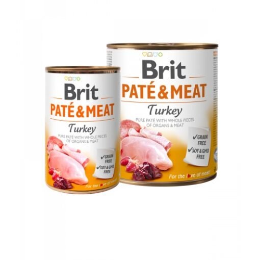 Brit pate&meat pavo