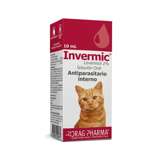 Invermic Gatos - Antiparasitario interno
