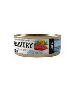 Bravery gato adulto esterilizado lomitos de atun y zanahoria