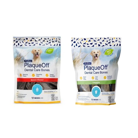 Bolsa de PlaqueOff Huesos para limpieza dental en perros