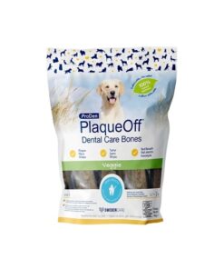 Bolsa de PlaqueOff Huesos veggie para limpieza dental en perros