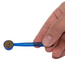 dosificador incluido en Plaque Off Polvo Perros