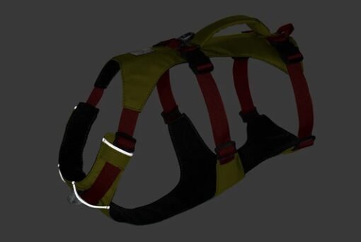 ruffwear flagline lichen green reflectante