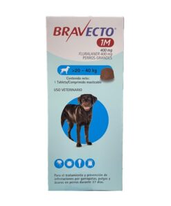 Bravecto 1m 20 a 40kg europet
