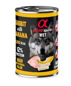 Alpha spirit conejo con platano