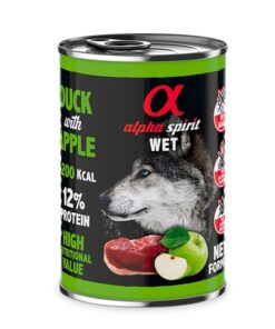 Alpha spirit pato con manzana