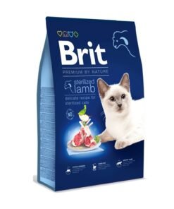 Brit Premium by Nature – Gato Adulto Esterilizado Cordero