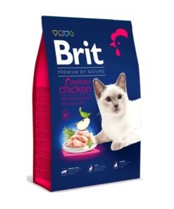 Brit Premium by Nature – Gato Adulto Esterilizado Pollo