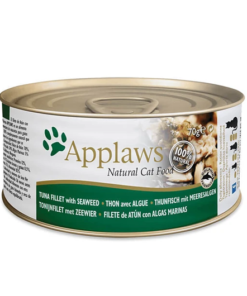 Lata Applaws Gato Atun con Algas Marinas