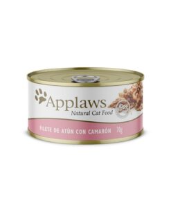 Lata Applaws Gato Filete de Atun y Camaron