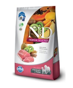 N&D Tropical Cerdo Perro Adulto Mediano y Maxi