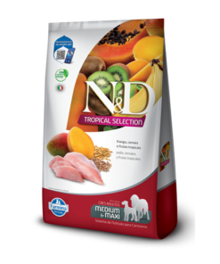 N&D Tropical Pollo Perro Adulto Mediano y Maxi