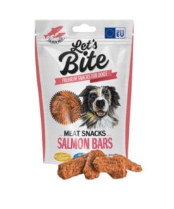 Brit Snack Let´s Bite Barras Sabor Salmon 80gr