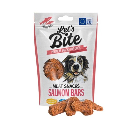 Brit Snack Let´s Bite Barras Sabor Salmon 80gr