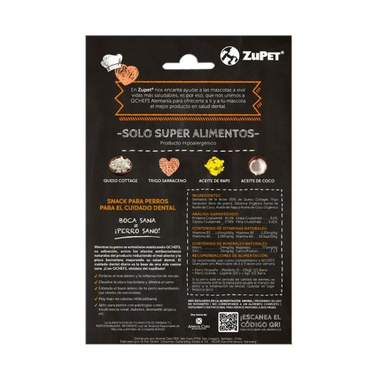 Snack Dental QChefs Crocante Duro Perro