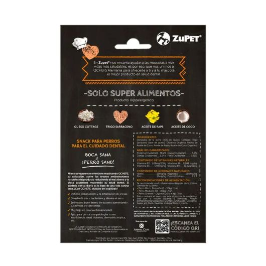 Qchefs Dental Snack Granulado Gato - Imagen 3