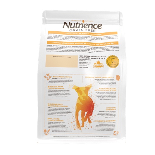 Nutrience Grain Free Pavo Pollo Arenque para Perros - Imagen 2