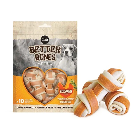 Zoë Better Bones – Premios suaves para perros pollo