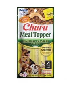 Churu Meal Topper para perros sabor Pollo calabaza – Europet