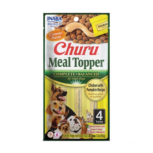 Churu Meal Topper para perros sabor Pollo calabaza – Europet