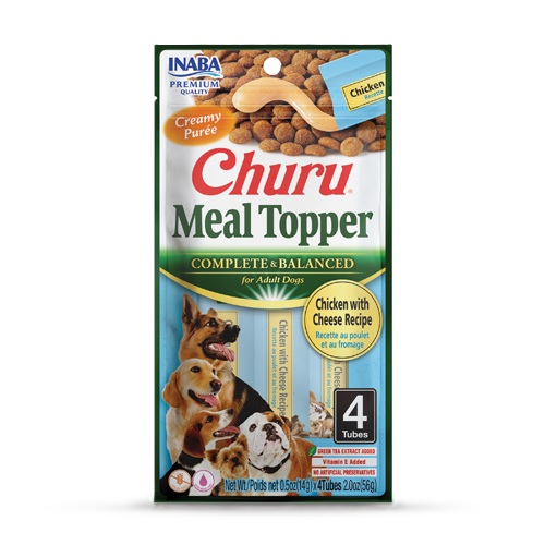 Churu Meal Topper para perros sabor Pollo con queso – Europet